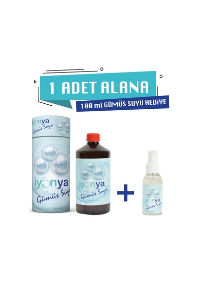 1lt Gümüş Suyu 100ml Gümüş Suyu Hediye