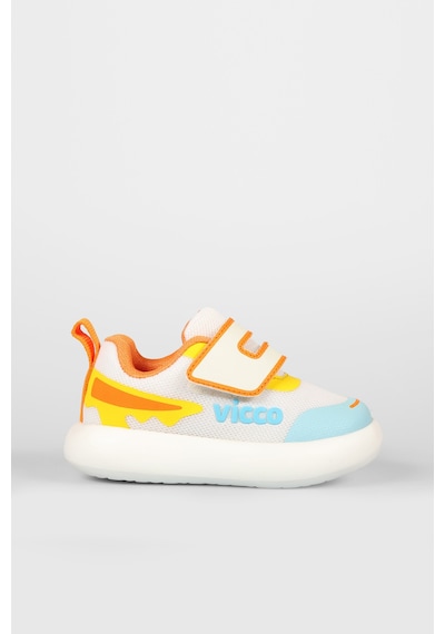 Vicco Melodic Işıklı Erkek Okul Öncesi Beyaz/mavi Sneaker Beyaz - Mavi