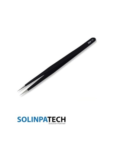 2'li Hassas Antistatik Cımbız Seti Karbon Fiber Uçlu Esd-11 & Esd-15