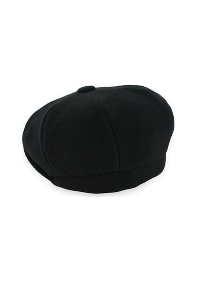 Külah Erkek Yün Şapka Kışlık Flat Cap Kasket