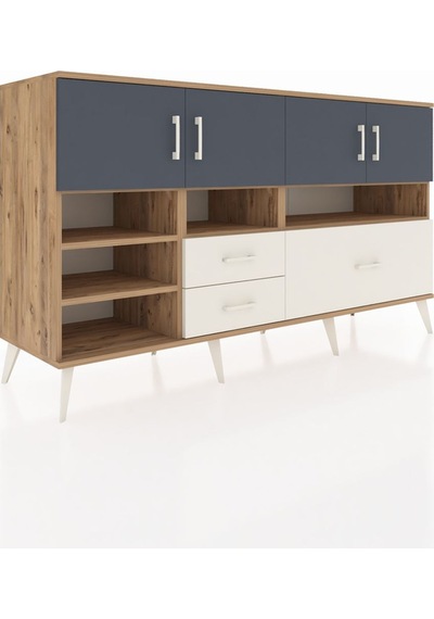 Kronos Konsol 8 Raflı 3 Çekmeceli 4 Kapaklı 176x59x99 Çam-antrasi Çam-antrasit/aytaşı Kronos Konsol 8 Raflı 3 Çekmeceli 4 Kapaklı 176x59x99 Çam-antrasi Çam-antrasit/aytaşı