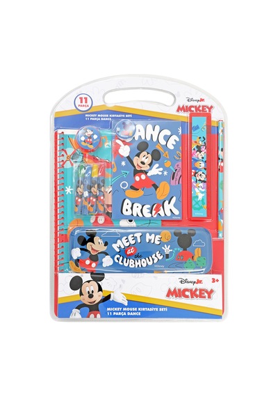 Mickey Mouse Dance Kırtasiye Seti 11 Parça