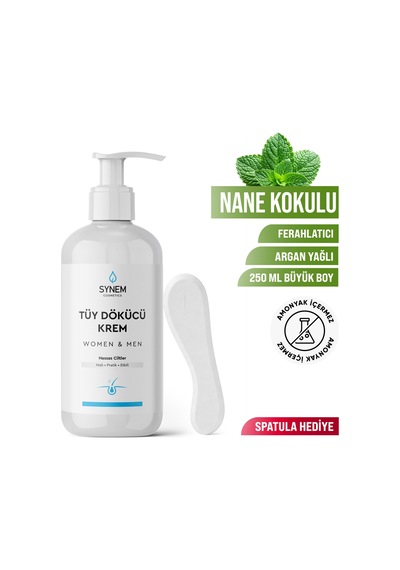 Synem Hassas Ciltler için Unisex Tüy Dökücü Krem 250 ML