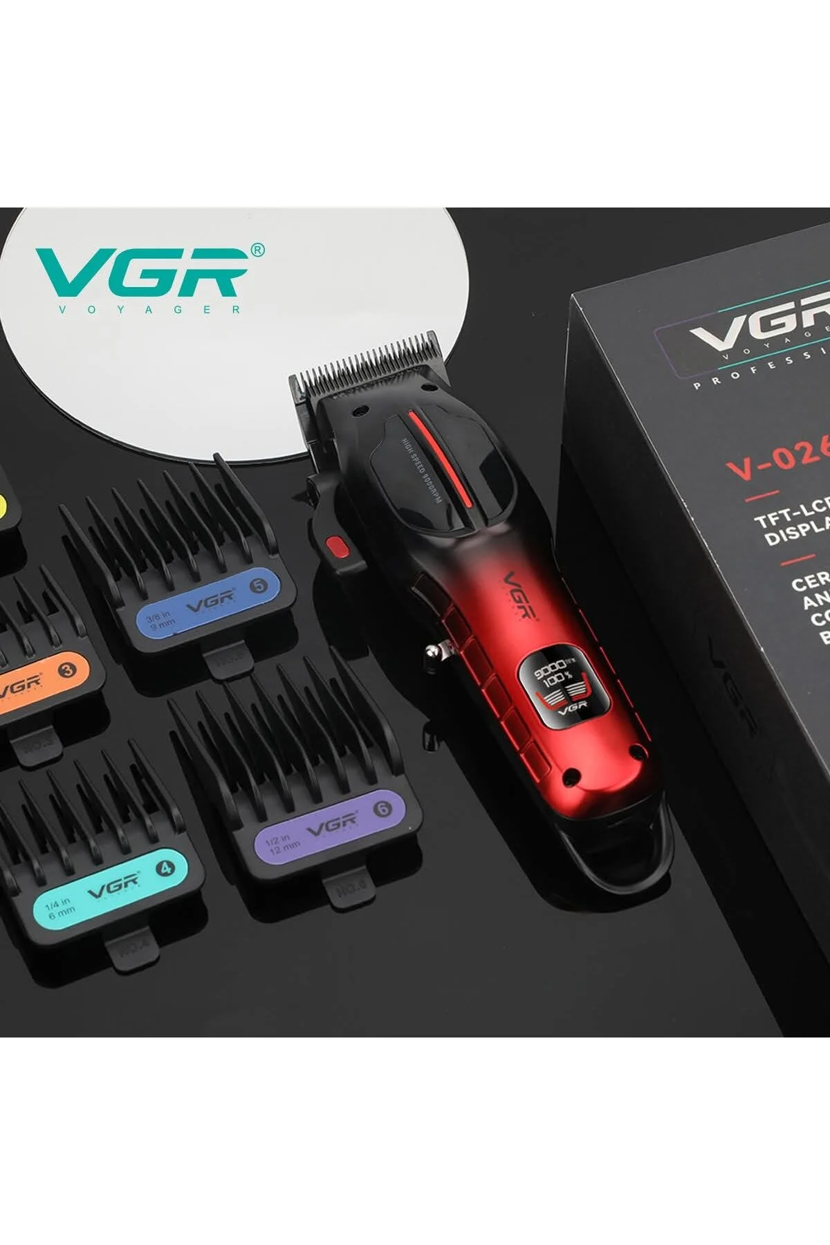 Vgr V-226 Profesyonel,kişisel Kullanım İçin Tasarlanmış Yüksek Performanslı 9000rpm
