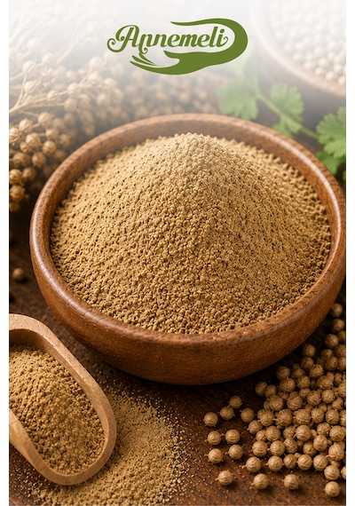 Kişniş Tohumu Tozu 100 Gr İnce Öğütülmüş Kişniş, Aromatik Baharat, Yemek Ve Soslar İçin