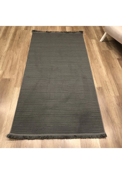 Luxess Halı Bükle 1120 Antrasit Mikrofiber Polyester İplik Antialerjik & Antibakteriyel Halı Antrasit