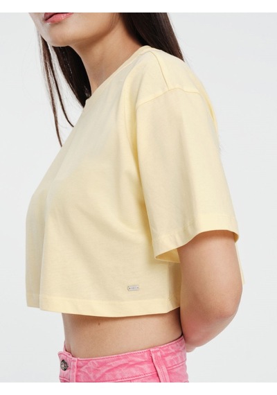 Lf2031593 Tshirt K.kol Sarı