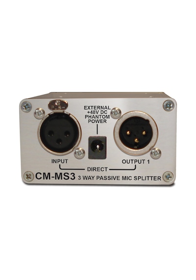 Sonifex Cm-Ms3 3 Yollu Pasif Mikrofon Dağıtıcı