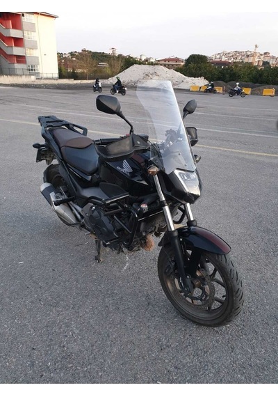 Motocam Honda Nc 700 750 S Ön Cam 2012-2020 Model 50cm Şeffaf Renkli 4mm Orta Boylu