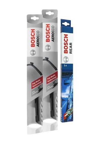 Bosch Aeroeco Ford Fiesta Ön Arka Silecek 2008-2017