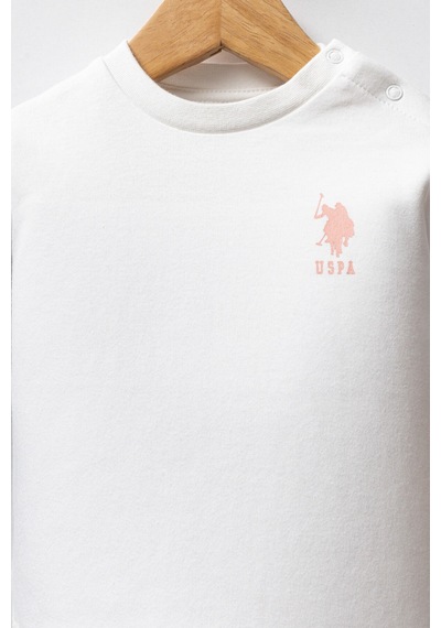 U.S. Polo Assn. Kız Bebek Turuncu Takım Usb2766-c-v1 Turuncu