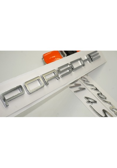 Porsche Carrera 911 4S Bagaj 3M 3D Abs Yazı Logo Amblem Seti (549168889)