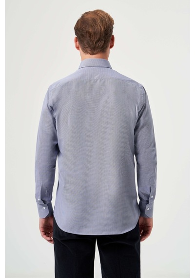 Bisse Erkek Regular Fit Klasik Gömlek Laci Gm23k232044 D39 Lacivert