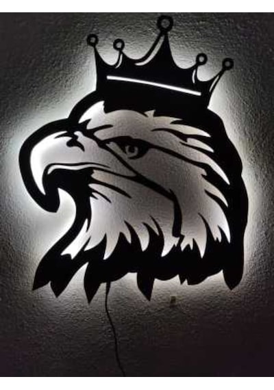 Kartal Led Işıklı Tablo (523524783)