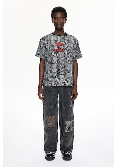 Les Benjamins Les Benjamıns Relaxed Tee 048 M Gry Gri