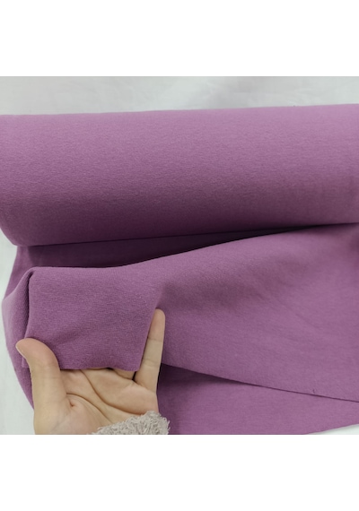 1 1 Bebe Kaşkorse Ribana Kumaş Kumaş Eni: 35 Cm Tüp %95 Pamuk %5 Elastan 327 Mor