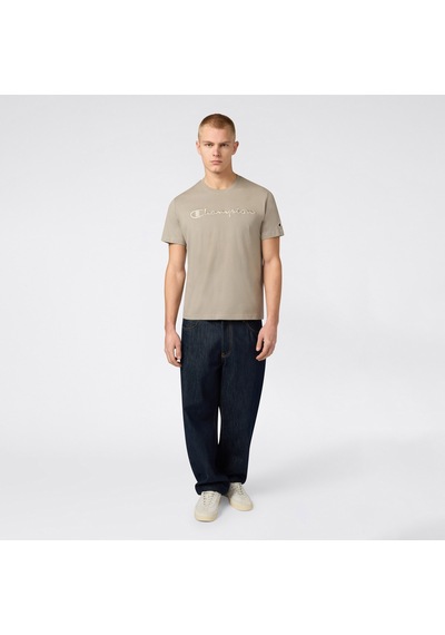 Champion Ss Regular Fit Erkek Gri T-shirt 220273 2800153