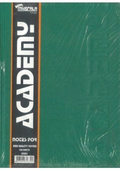 Defter 240 Yaprak Ciltli 20x28 Sert Kapak Çizgili Özkan Metalik Bordo