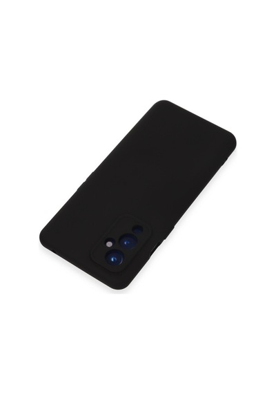 One Plus 9 Kılıf Nano İçi Kadife Silikon - Siyah -