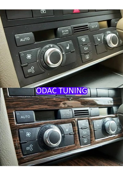 Audi A6 C6 Maun Kaplama Seti Koyu Meşe , Özel Renk