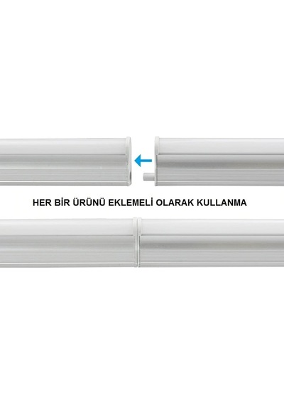 Ct-2466 5w Anahtarlı Eklenebilir Ledli Bant Armatür Günışığı 31,5 Cm