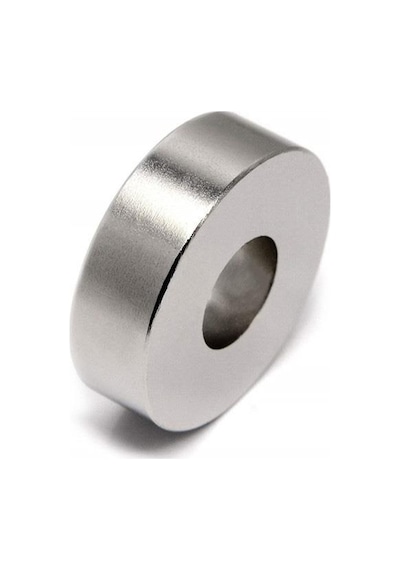 Ø15x5x5 mm - Delikli Güçlü Neodyum Mıknatıs (5 Adet Set)