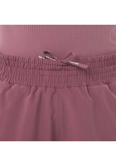 Salomon Shakeout Core 4" Kadın Koşu Şortu Nocturne Lc2656000 Pembe