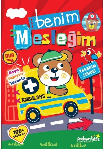 Benim Mesleğim Boya - Yapıştır - Tasarla - Dppq-901629