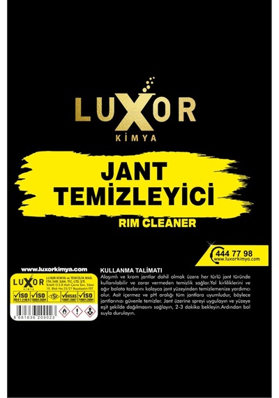 Tr Jant Temizleyici, 200 Ml, Siyah Lxrjtmz200ml