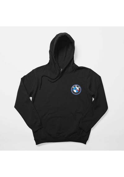 Bmw Gs Logo Siyah Kapşonlu Sweatshirt Hoodie