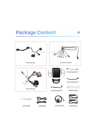 Mercedes Vıto W447 2014-2021 Multimedya Navigasyon Usb Kamera Carplayer 4 Ram