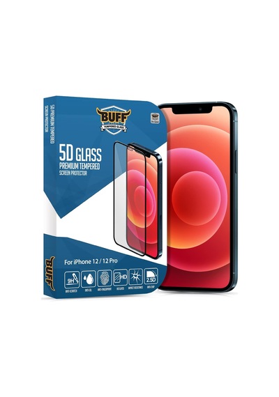 İphone 12/12 Pro 5d Glass Tam Kaplayan Cam Ekran Koruyucu