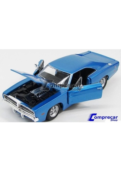 Maisto Dodge Charger 1969 1 24 Model Araba S/e Mavi