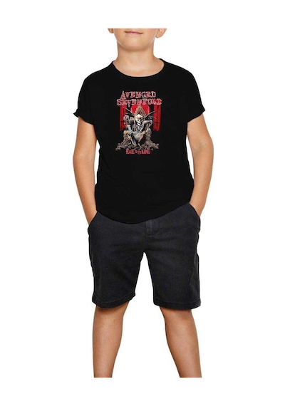 Zepplin Giyim Avenged Sevenfold Hail To The King Siyah Çocuk Tişört