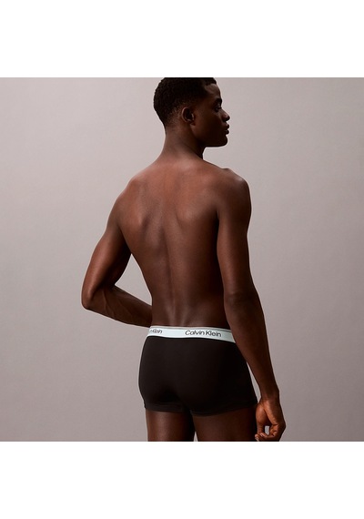 Calvin Klein Microfiber Stretch Erkek Siyah 3'lü Boxer Seti Lv00nb4409