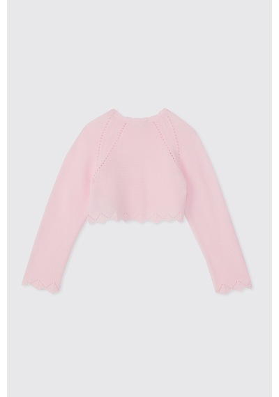 Patachou Yenioğan Düğmeli Pembe Hırka