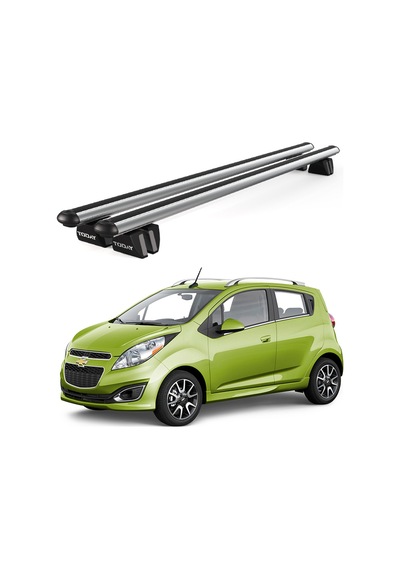 Pençe Chevrolet Spark 2010-2015 Uyumlu Gri Ara Atkı 109cm Port Bagaj Tavan Barı