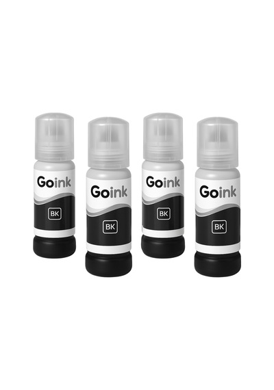 Goink Epson 103 Uyumlu Siyah Mürekkep Seti - 4 X 70ml Ekonomik Paket