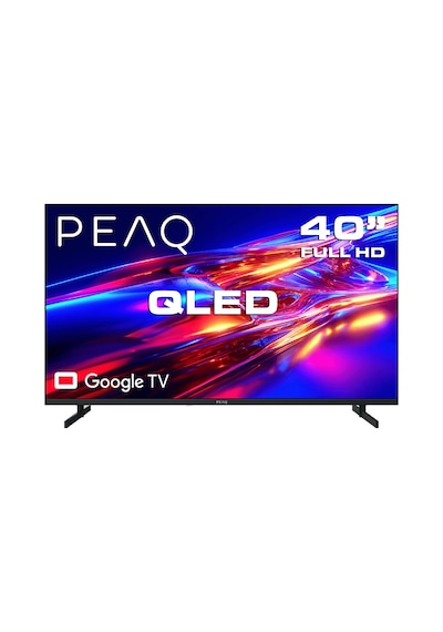 Peaq 40Q80 40" Google İşletim Sistemli Dahili Uydu Alıcılı Full HD QLED Smart TV
