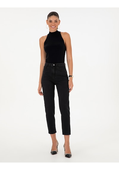 Pierre Cardin Kadın Siyah Jean Pantolon 50294340-vr046 Siyah