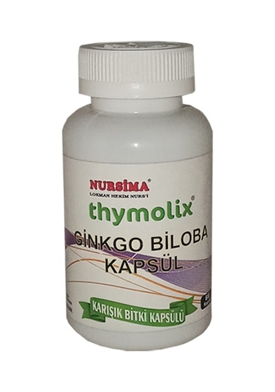 Thymolix Ginkgo Biloba Karışık Bitki Kapsül (60 Kapsül)