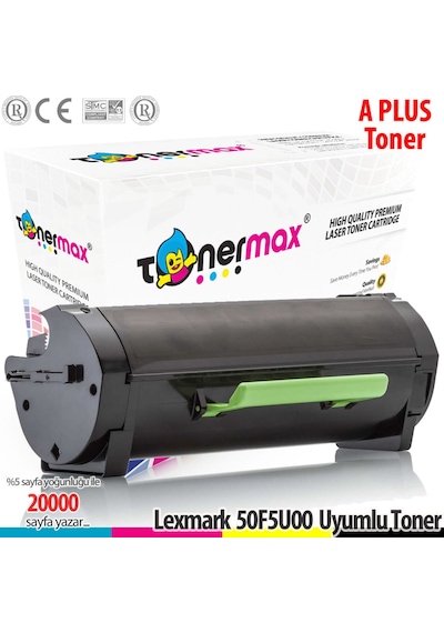 Tonerturk Lexmark 505U / 50F5U00 / Ms510 / Ms610 A Plus Uyumlu Toner 20K