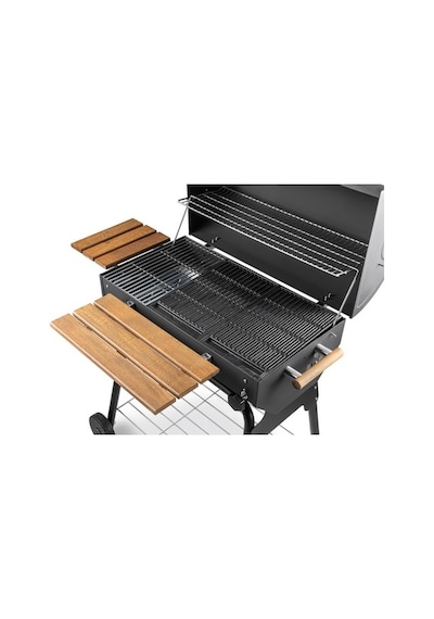 Grillord 75 Kömürlü Barbekü 2 Adet Döküm Izgaralı + Hediye Seti Önlük + Kılıf