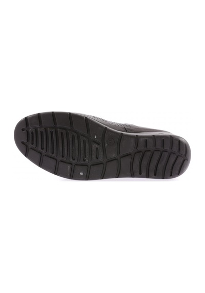 Dgn 3536 Kadin Lazerli Kalin Taban Comfort Ayakkabi 3536-2106-R1534 Siyah