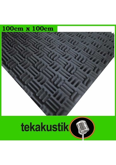 Akustik Labirent Sünger 30Mm 70 Dns 1Mtx1Mt