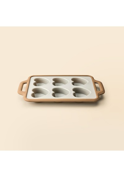 Maple Silikon Muffin Kabı - Gri - 34x20 Cm Çok Renkli
