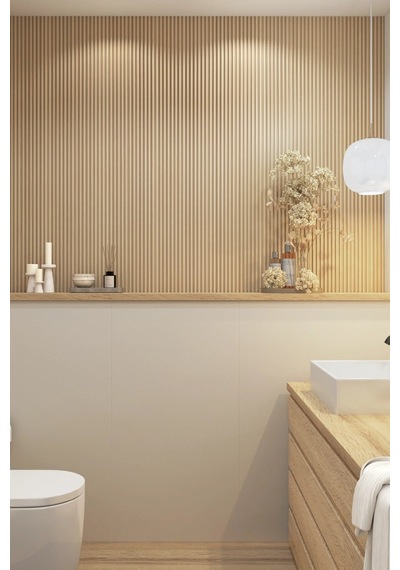 Vilo Mpc J Bitiş Profili Satin Cream 300cm Xl Duvar Paneli Kenar Ve Dış Köşe Bitişi