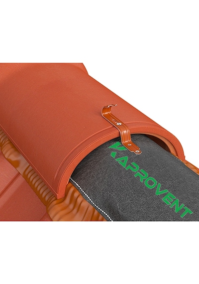 Kaprovent Plus Mahya Havalandırma Bandı Gül Kurusu 310mm X 5m