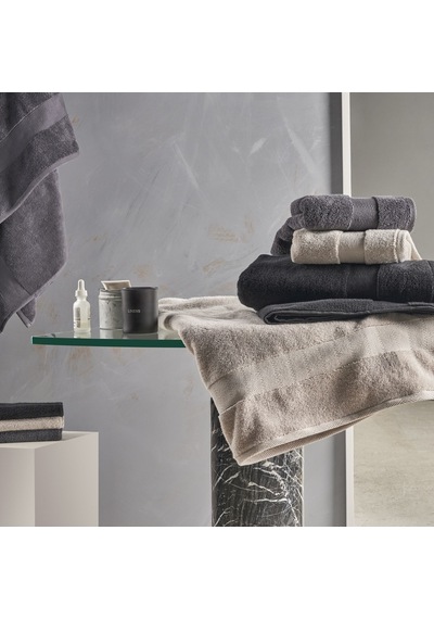 Linens Premium Pamuk 30x45 Cm El Havlusu Antrasit