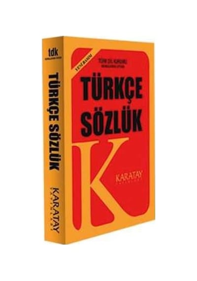 Plastik Kapak Türkçe Sözlük 1 Adet